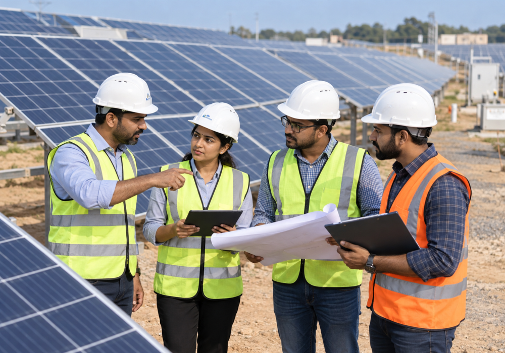 Solar Farm Engineering Team